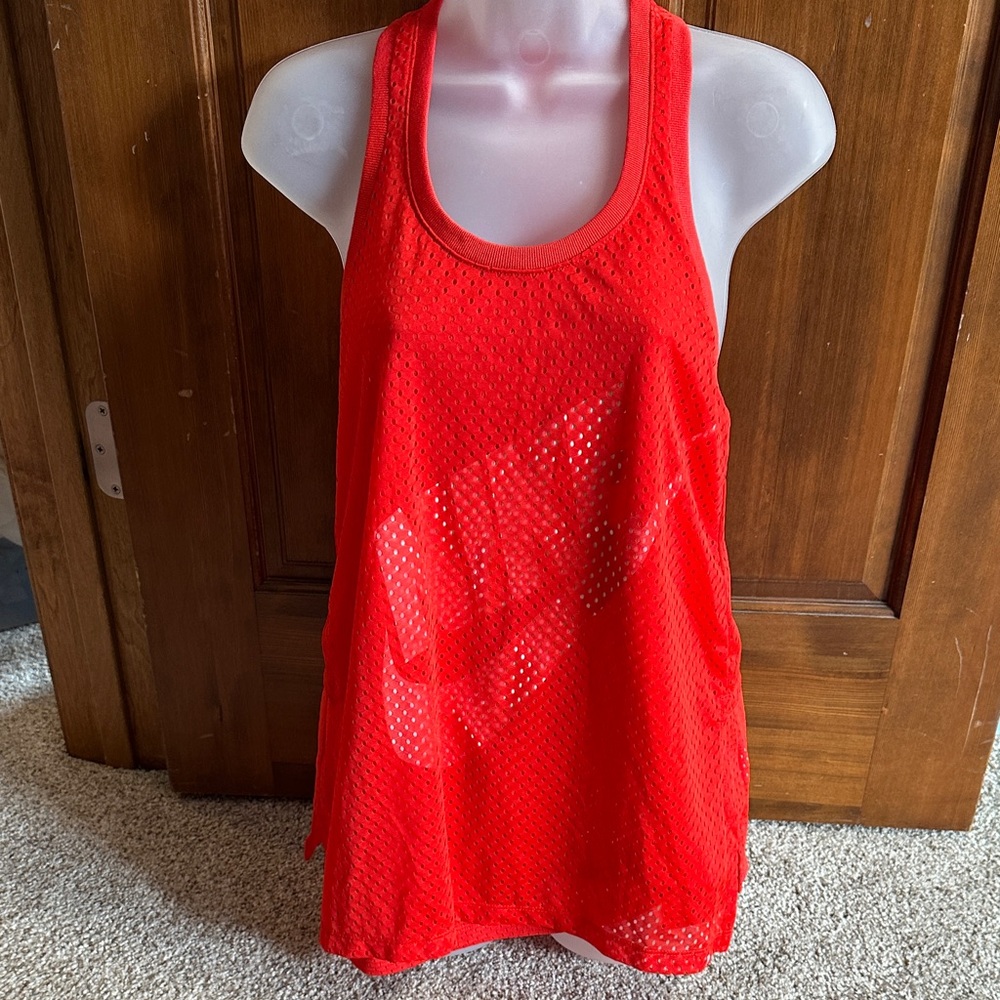 Nike Bright Red Athletic Tank